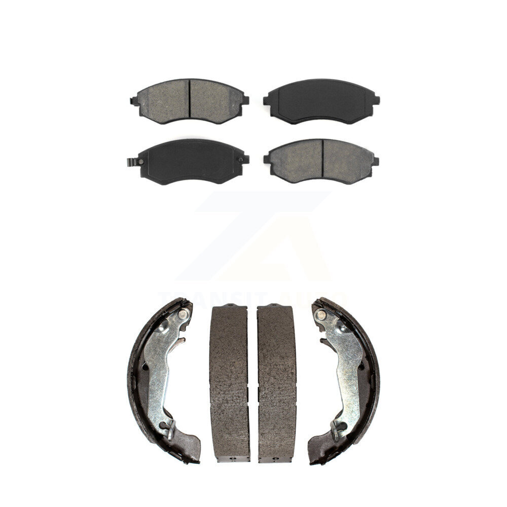 Transit Auto - KSN-100171 - Front and Rear Disc Brake Pad Kits