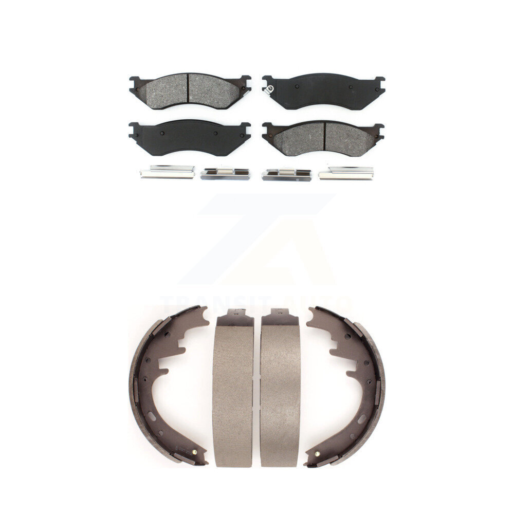 Transit Auto - KSN-100173 - Front and Rear Disc Brake Pad Kits