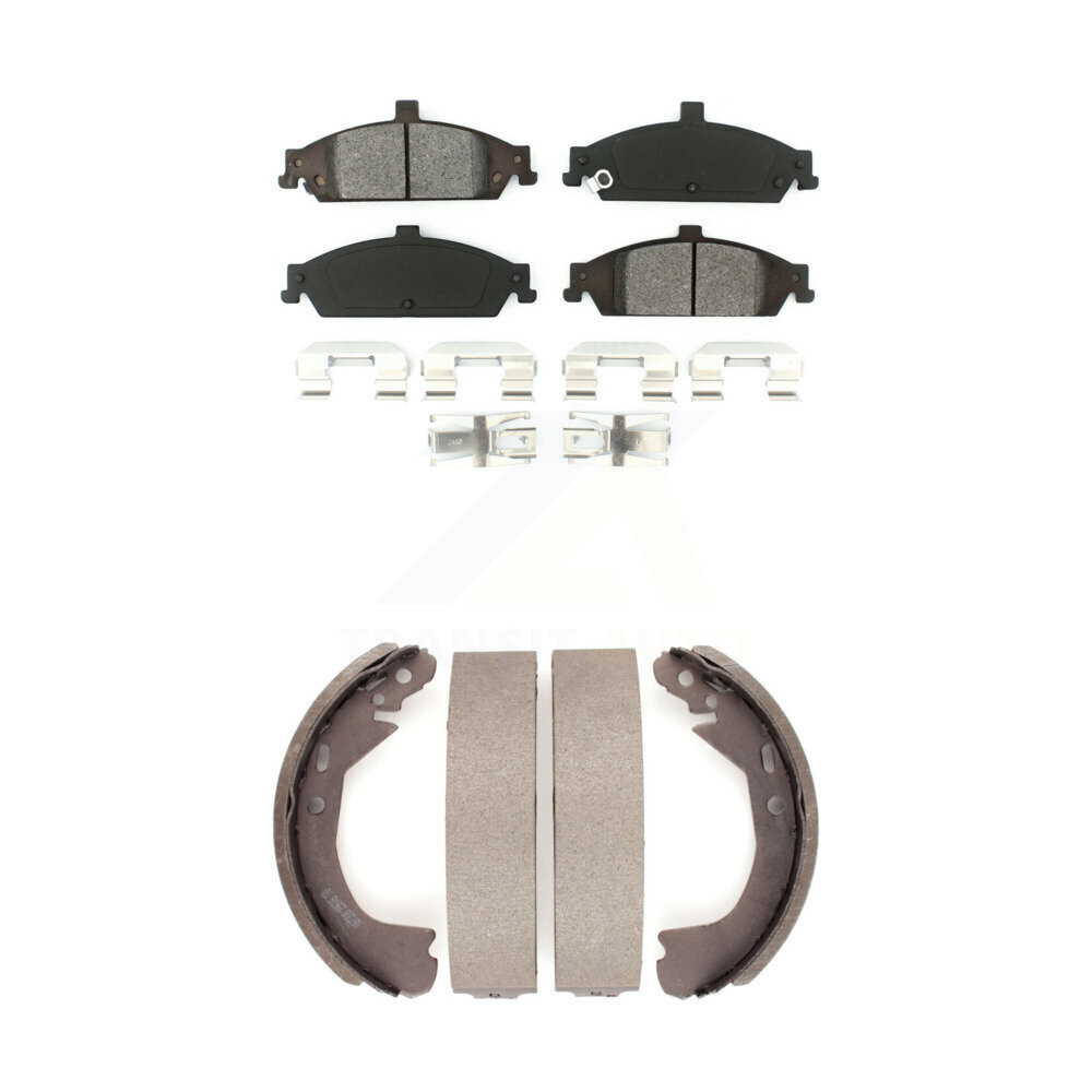 Transit Auto - KSN-100178 - Front and Rear Disc Brake Pad Kits