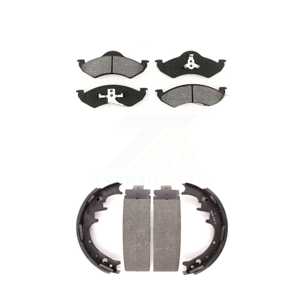 Transit Auto - KSN-100181 - Front and Rear Disc Brake Pad Kits