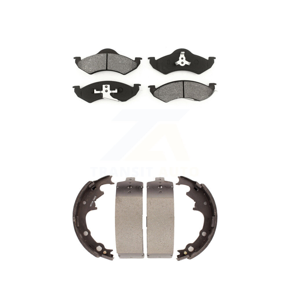 Transit Auto - KSN-100182 - Front and Rear Disc Brake Pad Kits