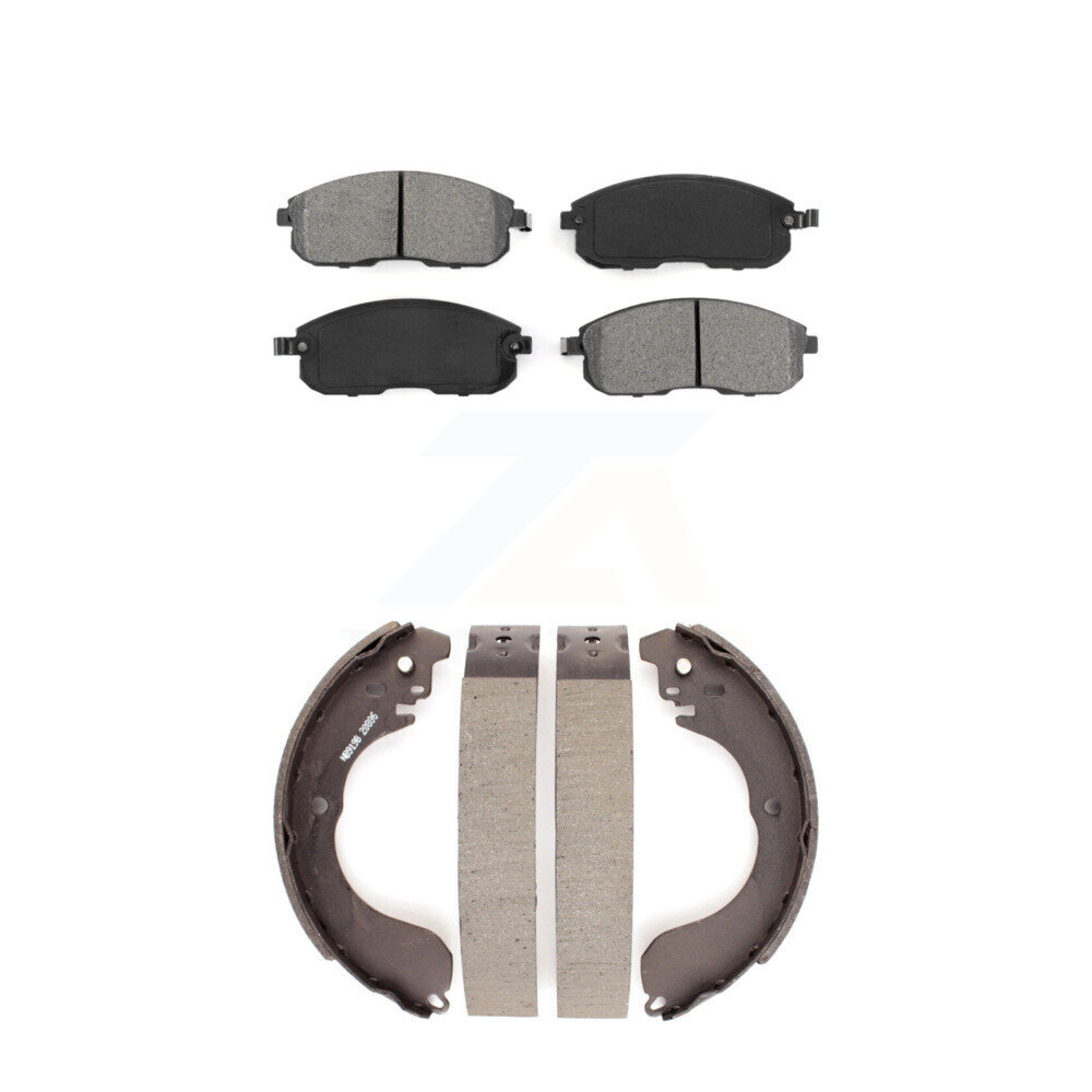 Transit Auto - KSN-100197 - Front and Rear Disc Brake Pad Kits