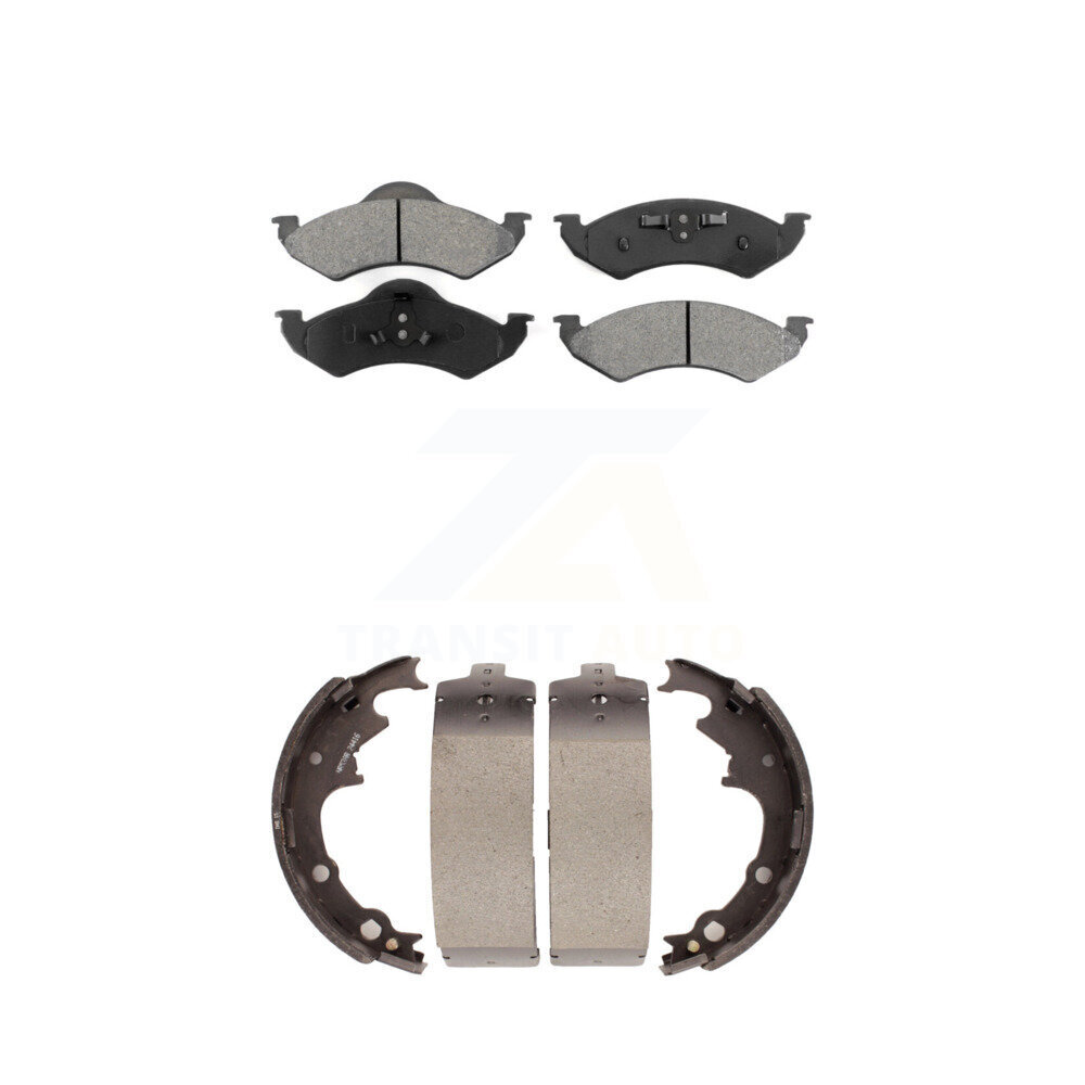 Transit Auto - KSN-100202 - Front and Rear Disc Brake Pad Kits