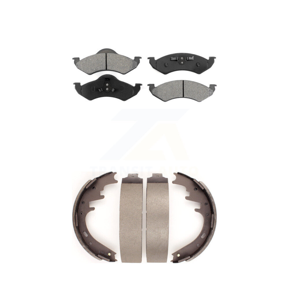 Transit Auto - KSN-100203 - Front and Rear Disc Brake Pad Kits