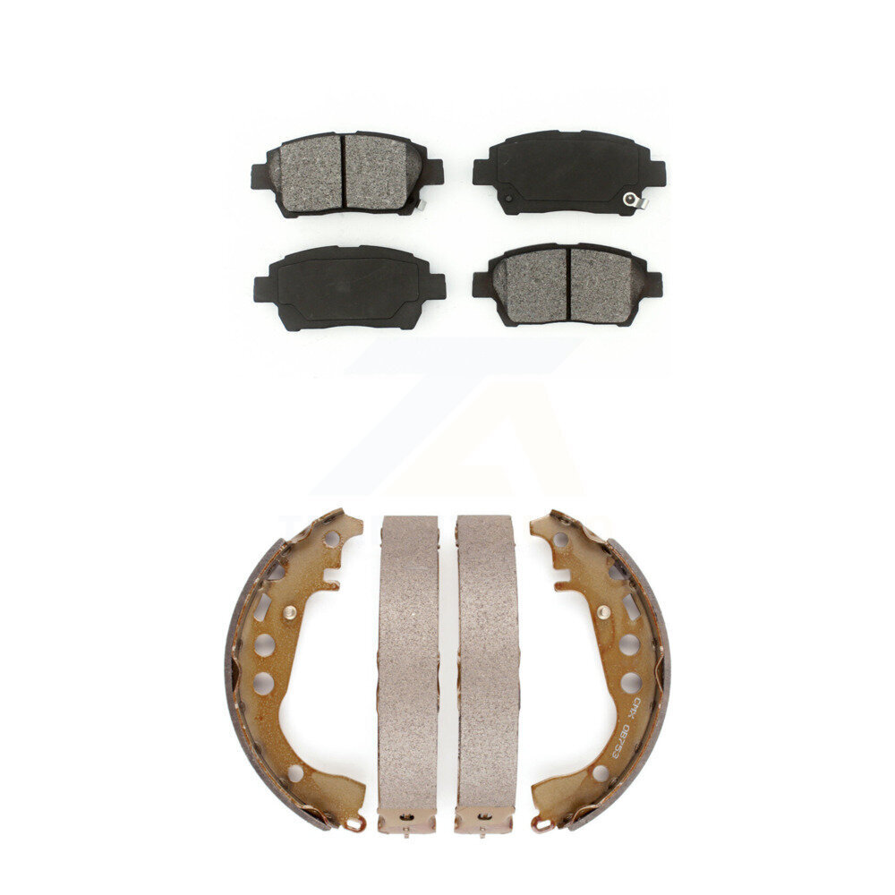 Transit Auto - KSN-100204 - Front and Rear Disc Brake Pad Kits