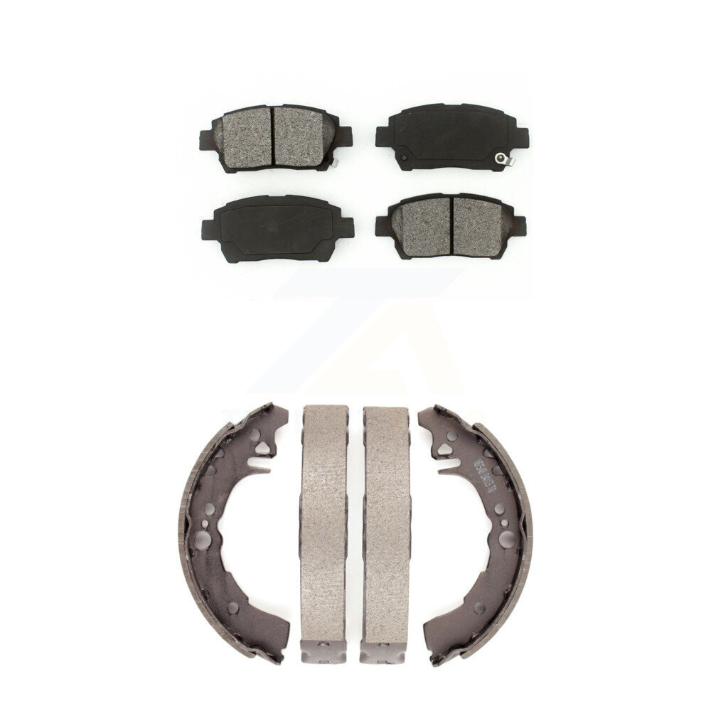 Transit Auto - KSN-100205 - Front and Rear Disc Brake Pad Kits