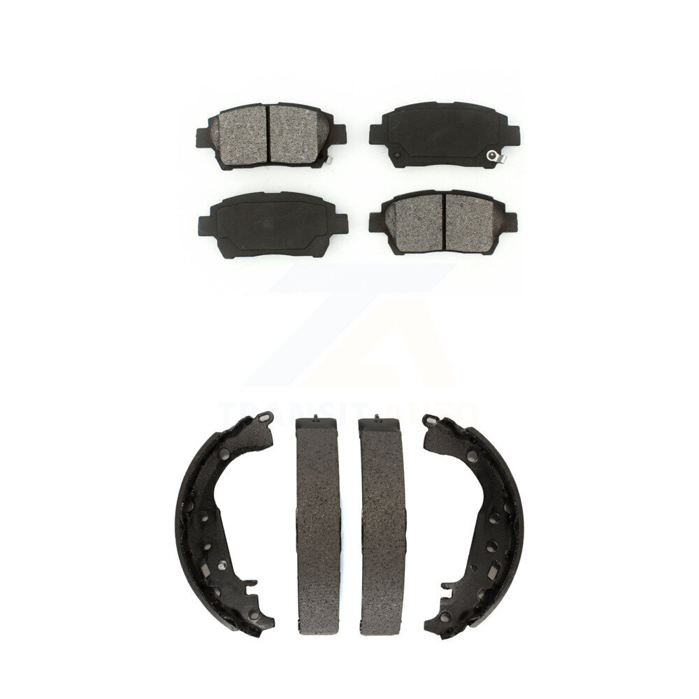 Transit Auto - KSN-100206 - Front and Rear Disc Brake Pad Kits