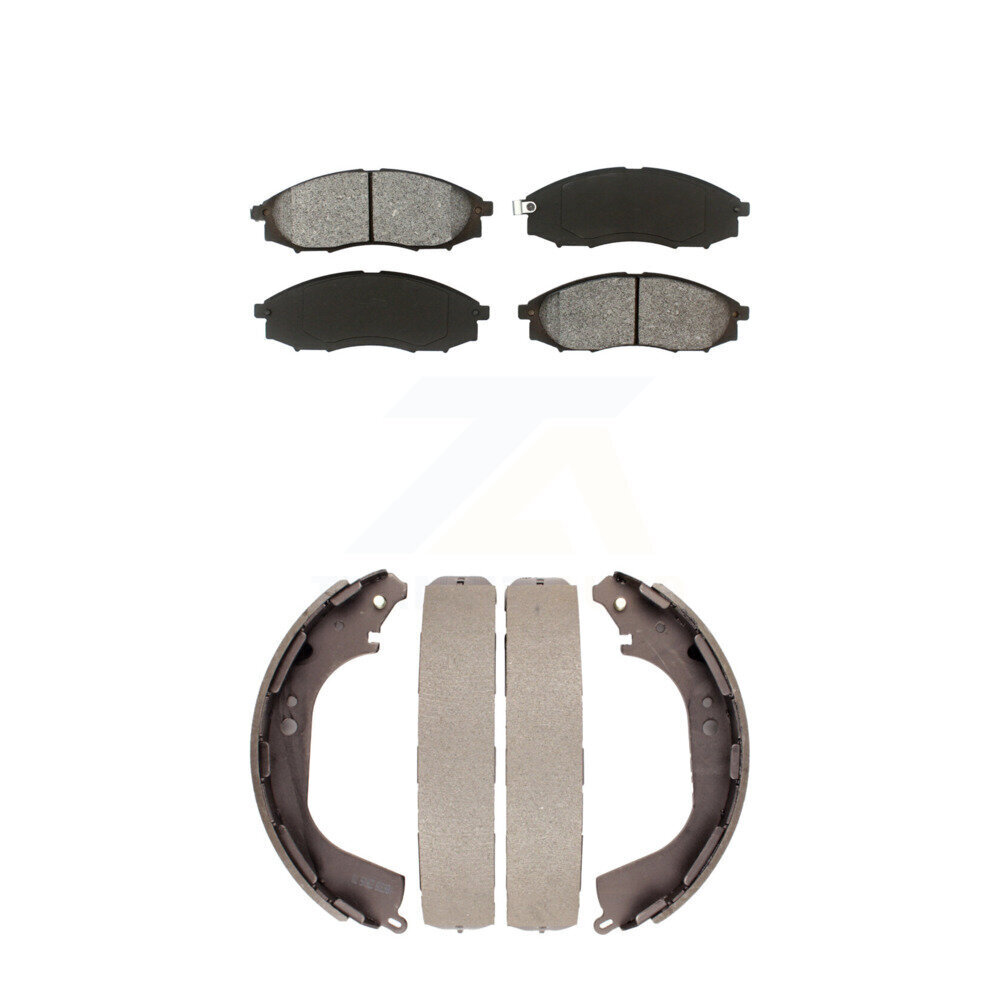 Transit Auto - KSN-100207 - Front and Rear Disc Brake Pad Kits