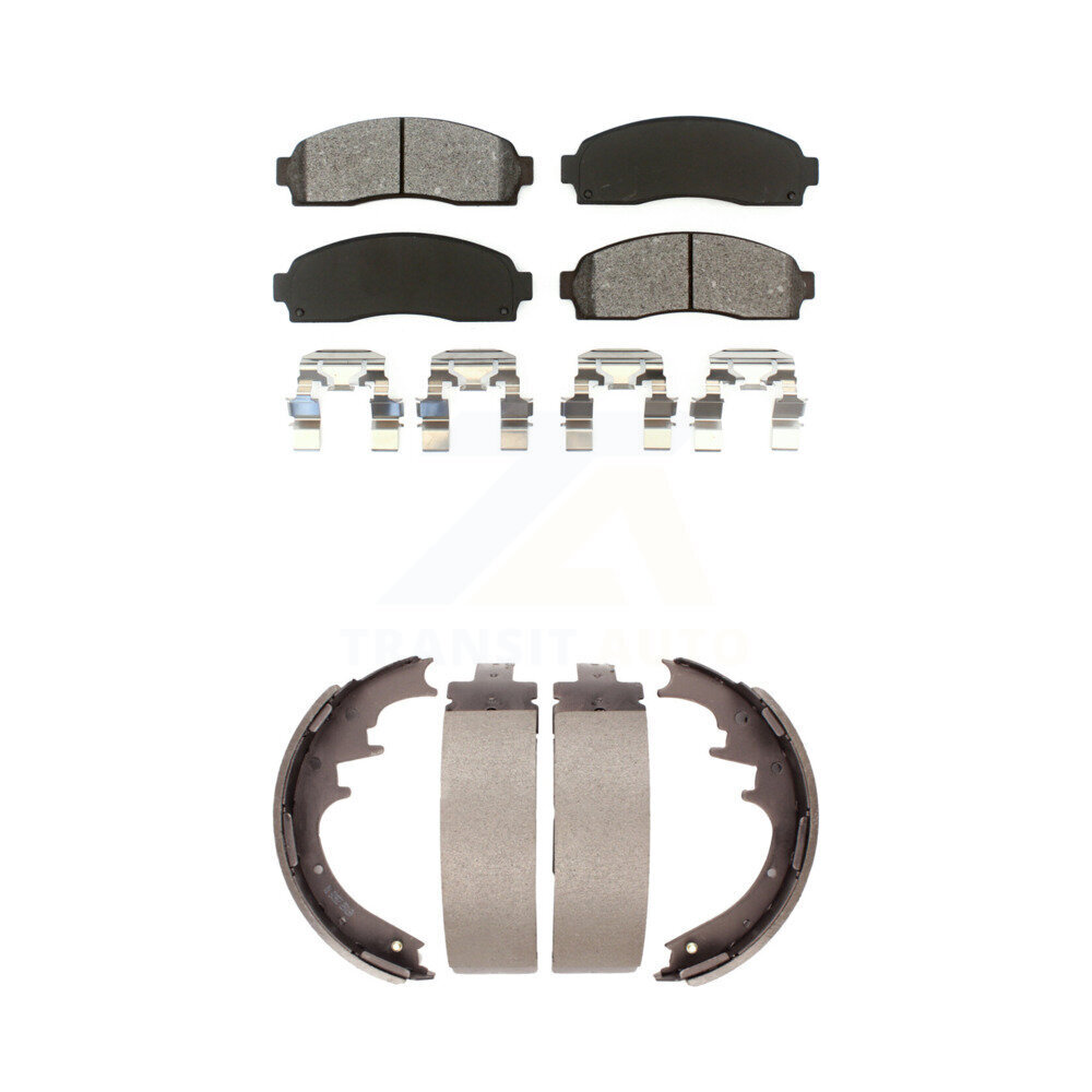 Transit Auto - KSN-100210 - Front and Rear Disc Brake Pad Kits