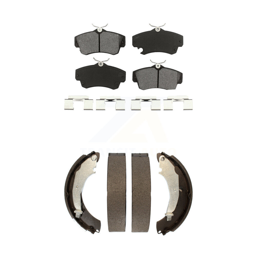 Transit Auto - KSN-100215 - Front and Rear Disc Brake Pad Kits