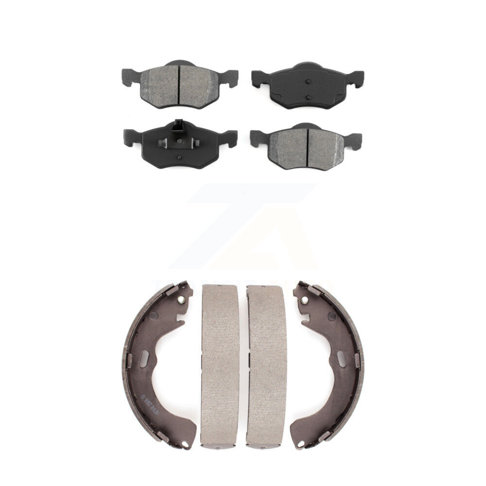 Transit Auto - KSN-100216 - Front and Rear Disc Brake Pad Kits