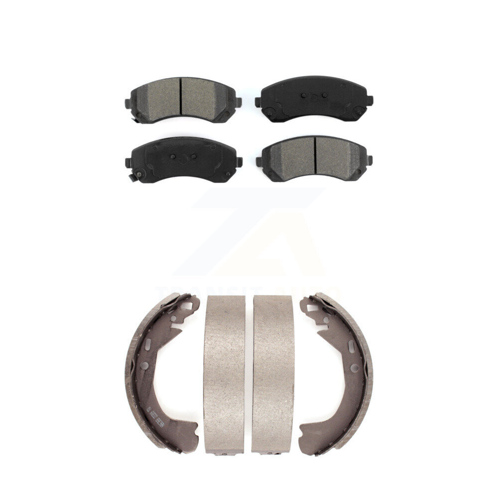 Transit Auto - KSN-100218 - Front and Rear Disc Brake Pad Kits