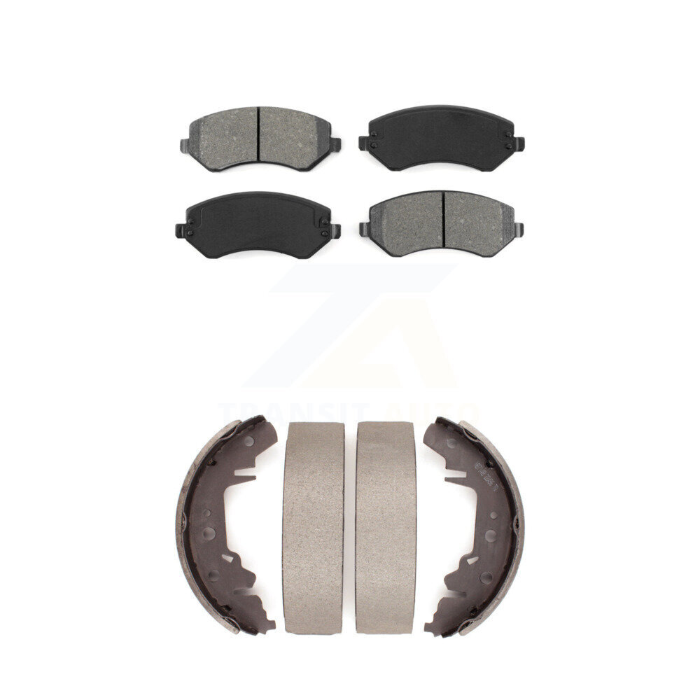 Transit Auto - KSN-100221 - Front and Rear Disc Brake Pad Kits