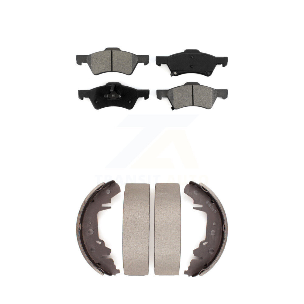 Transit Auto - KSN-100224 - Front and Rear Disc Brake Pad Kits