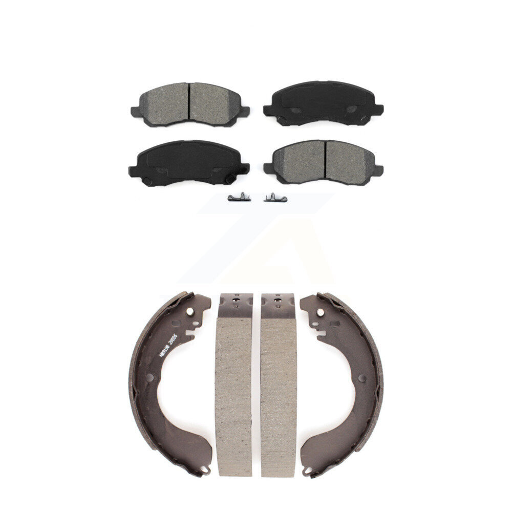 Transit Auto - KSN-100233 - Front and Rear Disc Brake Pad Kits