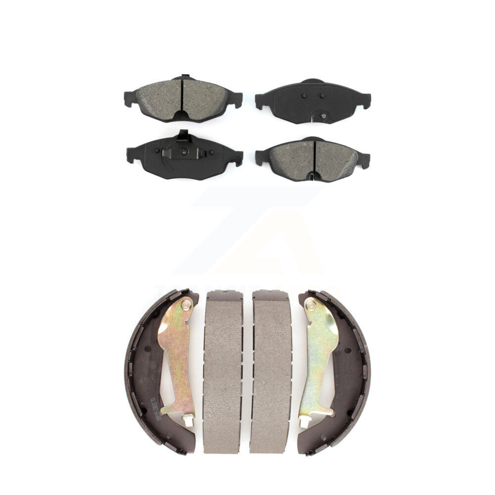 Transit Auto - KSN-100235 - Front and Rear Disc Brake Pad Kits