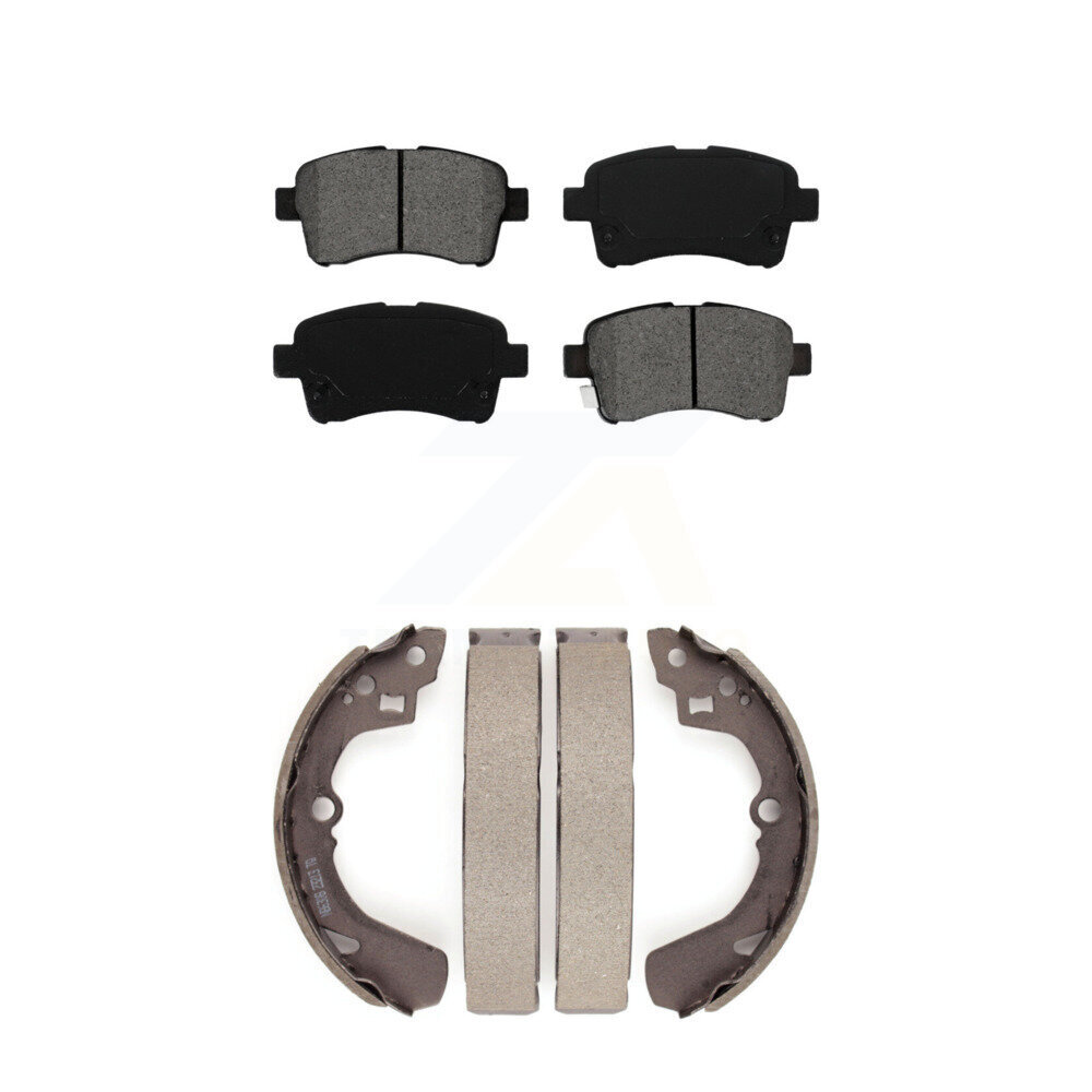 Transit Auto - KSN-100255 - Front and Rear Disc Brake Pad Kits