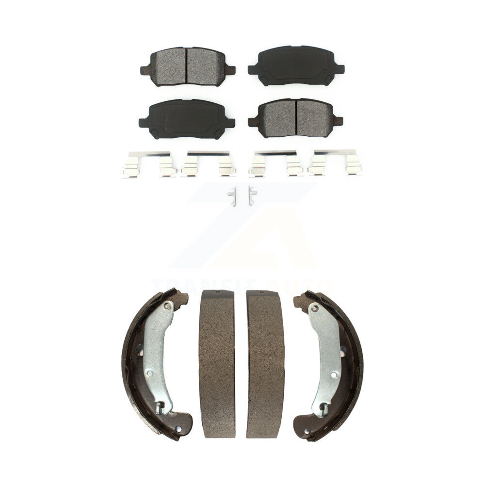 Transit Auto - KSN-100261 - Front and Rear Disc Brake Pad Kits
