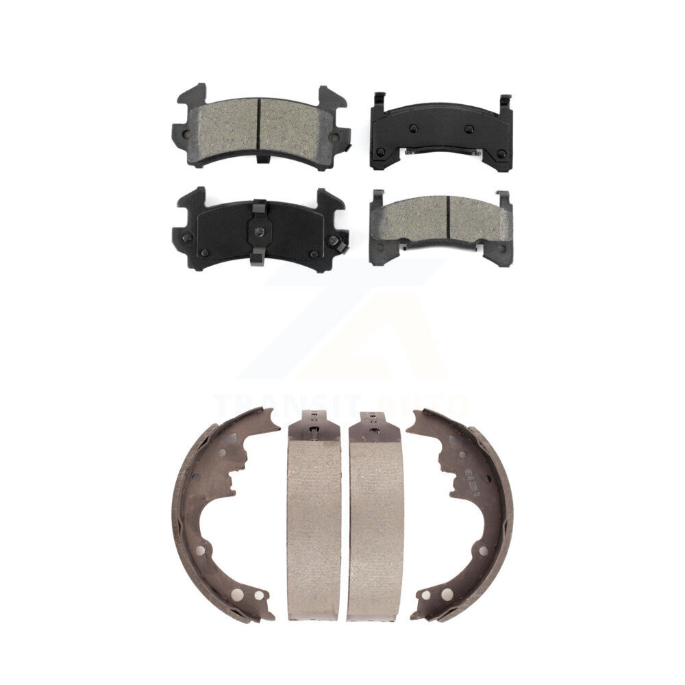 Transit Auto - KSN-100270 - Front and Rear Disc Brake Pad Kits