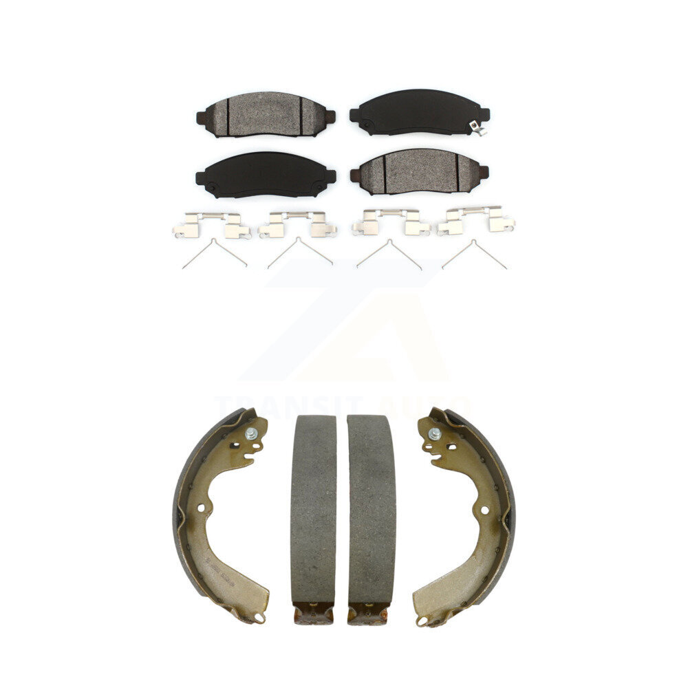 Transit Auto - KSN-100272 - Front and Rear Disc Brake Pad Kits