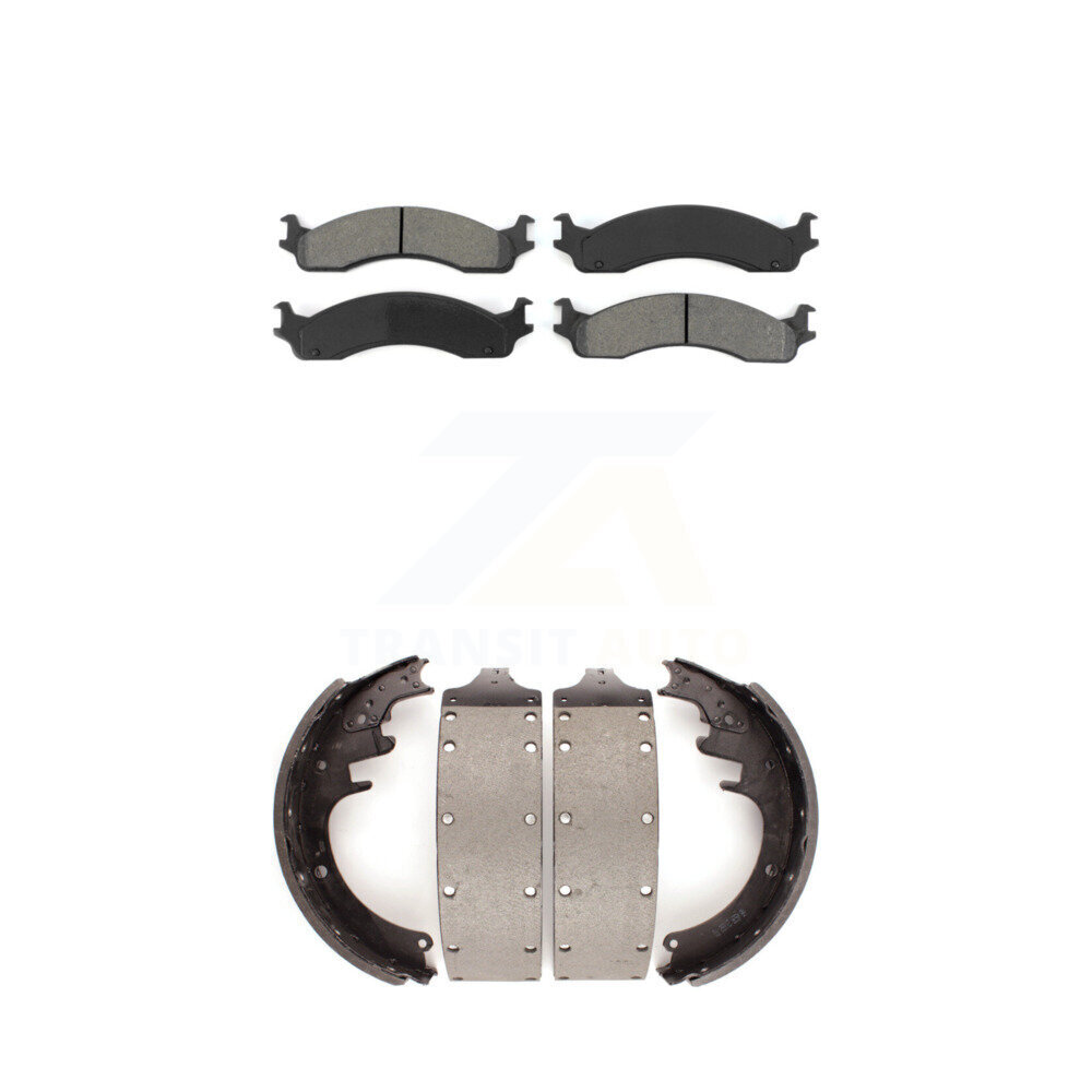 Transit Auto - KSN-100286 - Front and Rear Disc Brake Pad Kits