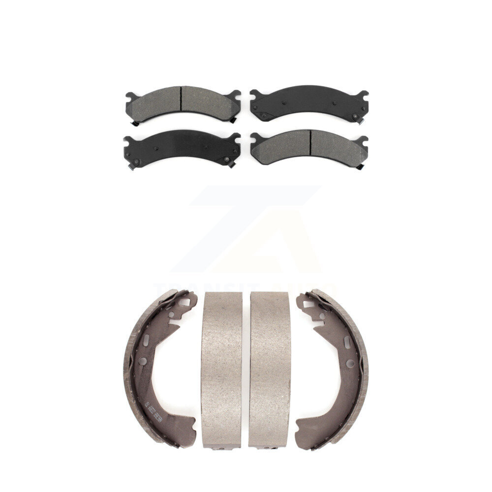 Transit Auto KSN-100288 Disc Brake Pad for 2002 Cadillac DeVille - Front and Rear