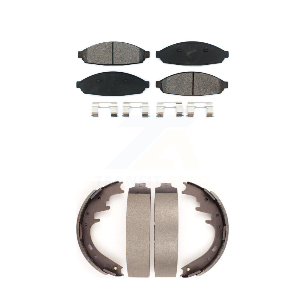 Transit Auto - KSN-100293 - Front and Rear Disc Brake Pad Kits