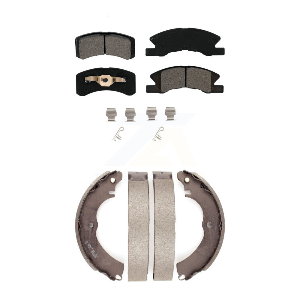 Transit Auto - KSN-100296 - Front and Rear Disc Brake Pad Kits