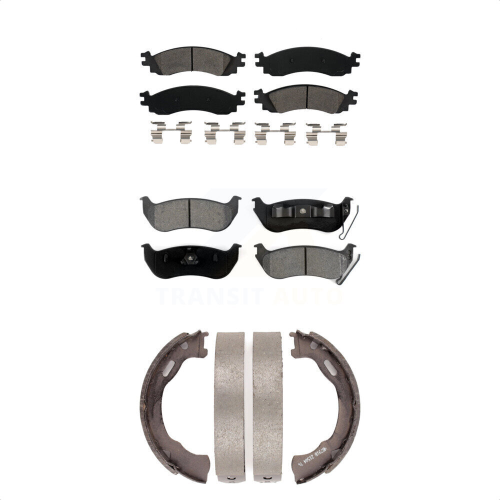 Transit Auto - KSN-100556 - Front and Rear Disc Brake Pad Kits