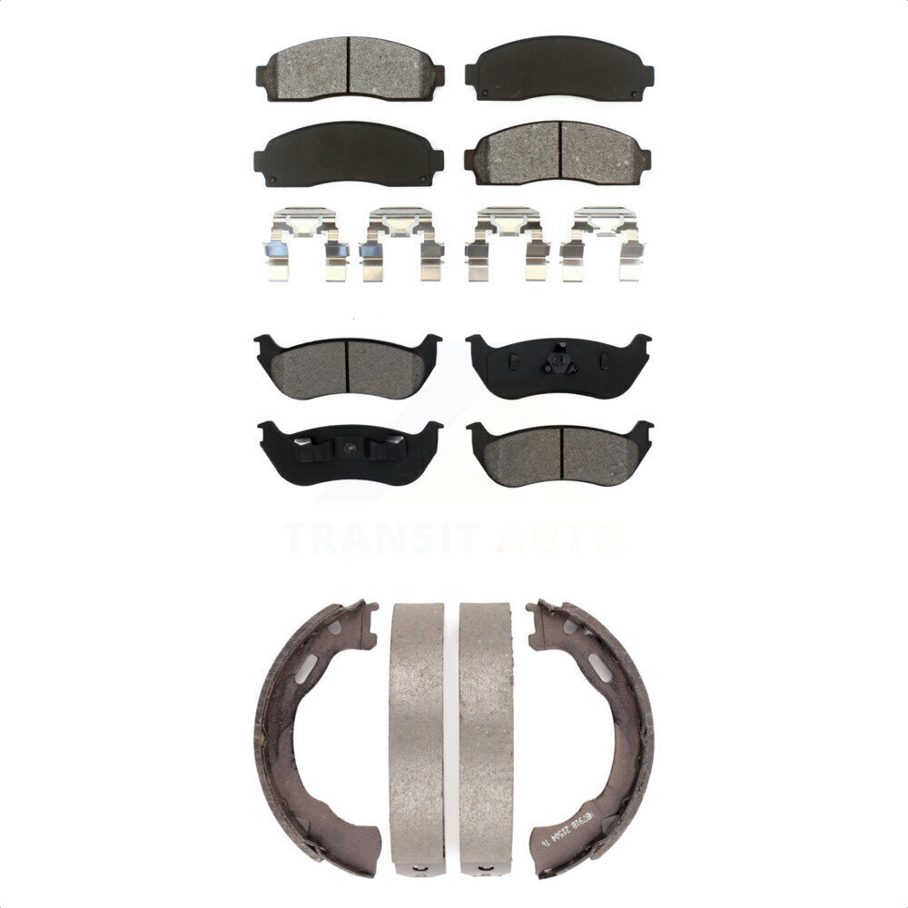 Transit Auto - KSN-100557 - Front and Rear Disc Brake Pad Kits