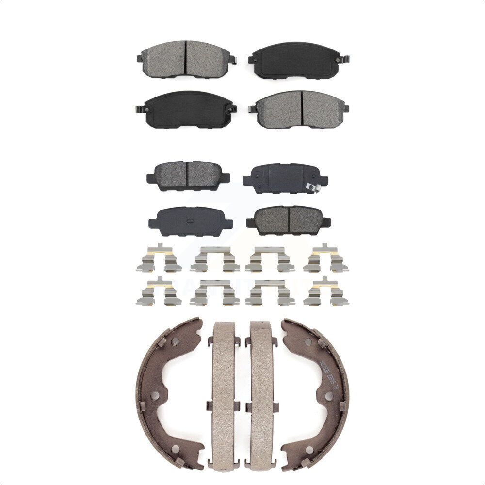 Transit Auto - KSN-100559 - Front and Rear Disc Brake Pad Kits
