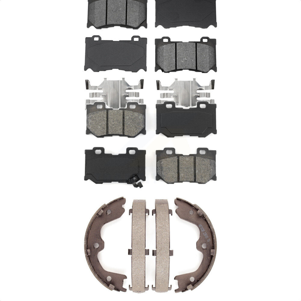 Transit Auto - KSN-100562 - Front and Rear Disc Brake Pad Kits