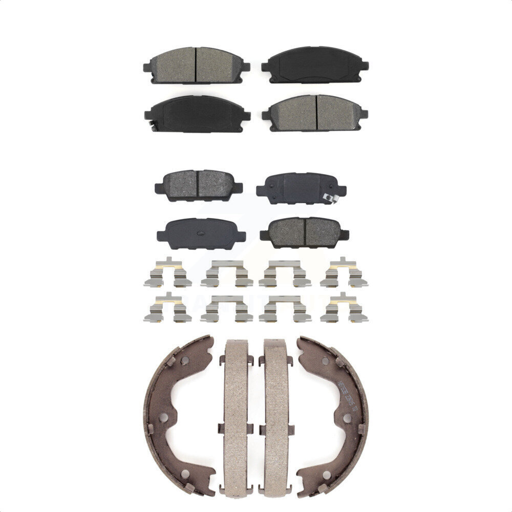 Transit Auto - KSN-100567 - Front and Rear Disc Brake Pad Kits