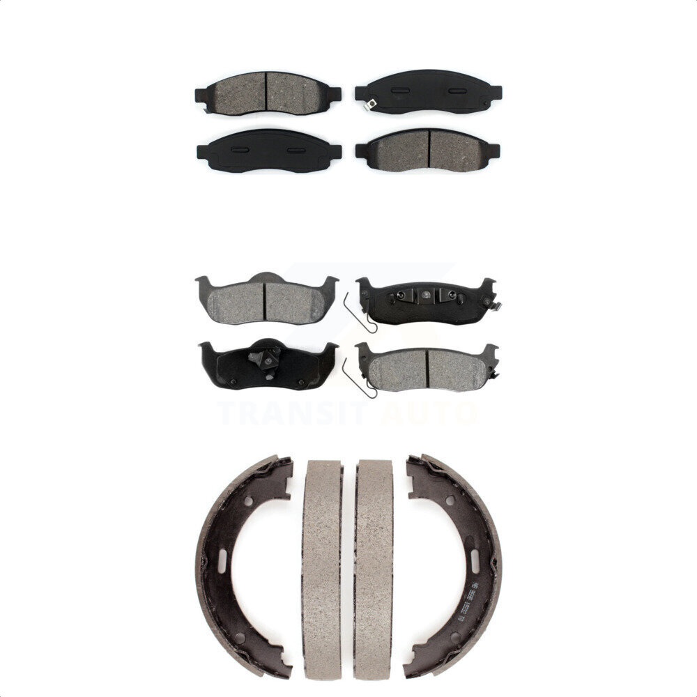 Transit Auto - KSN-100572 - Front and Rear Disc Brake Pad Kits