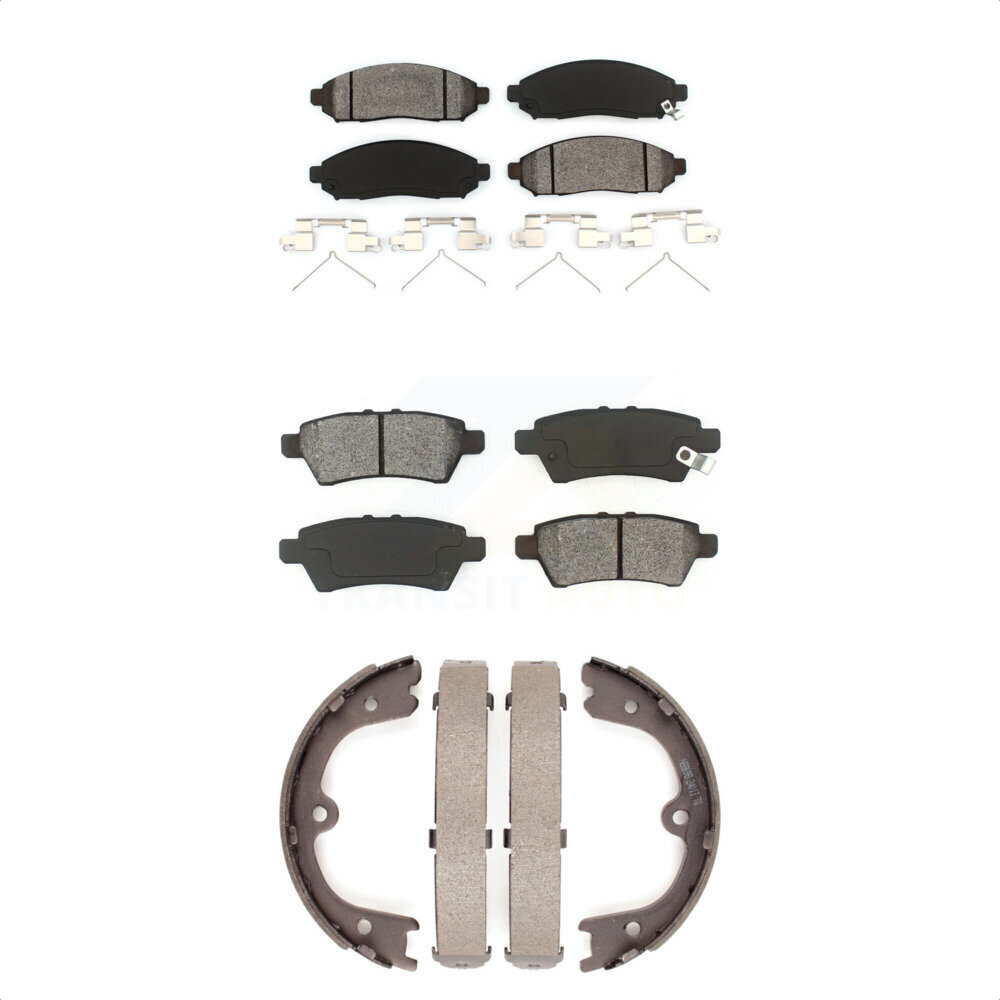 Transit Auto - KSN-100575 - Front and Rear Disc Brake Pad Kits