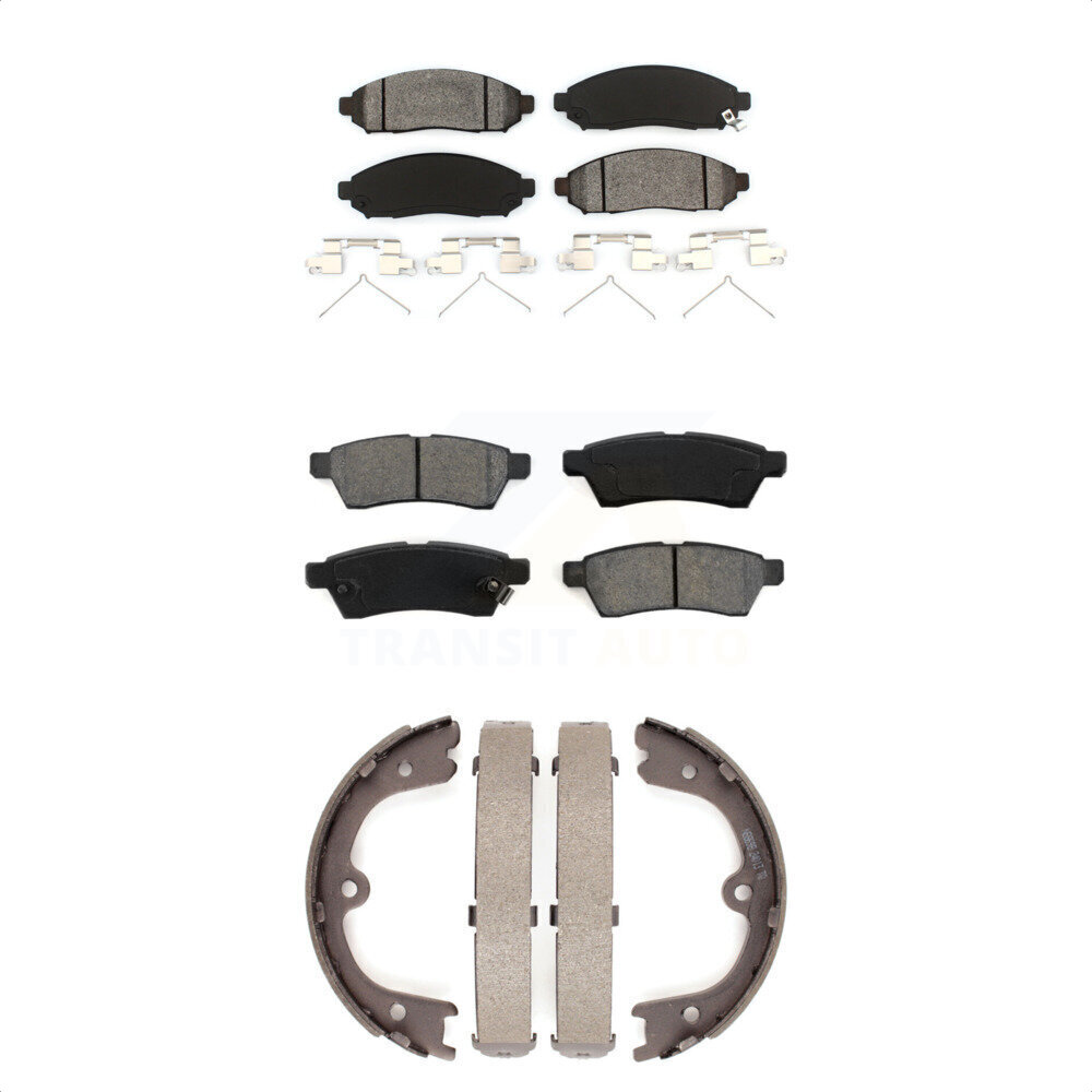 Transit Auto - KSN-100576 - Front and Rear Disc Brake Pad Kits