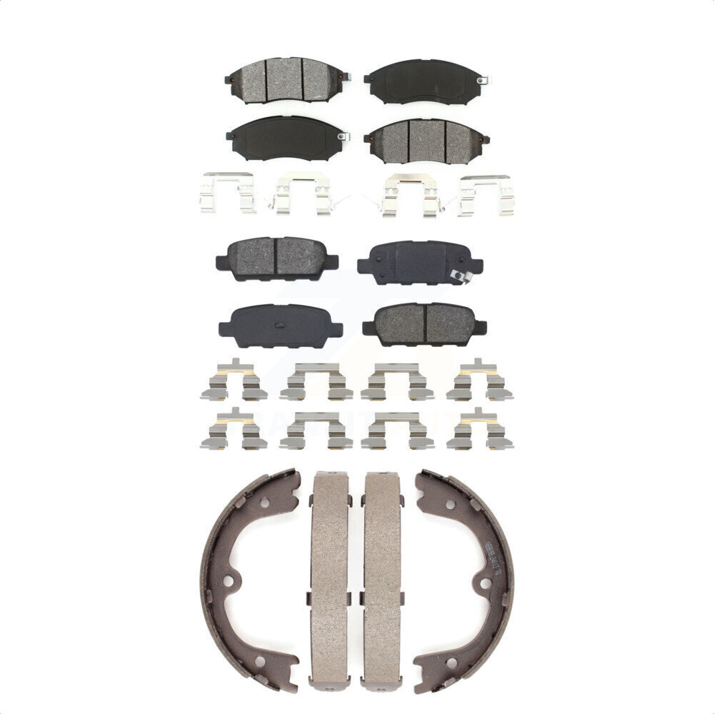 Transit Auto - KSN-100577 - Front and Rear Disc Brake Pad Kits
