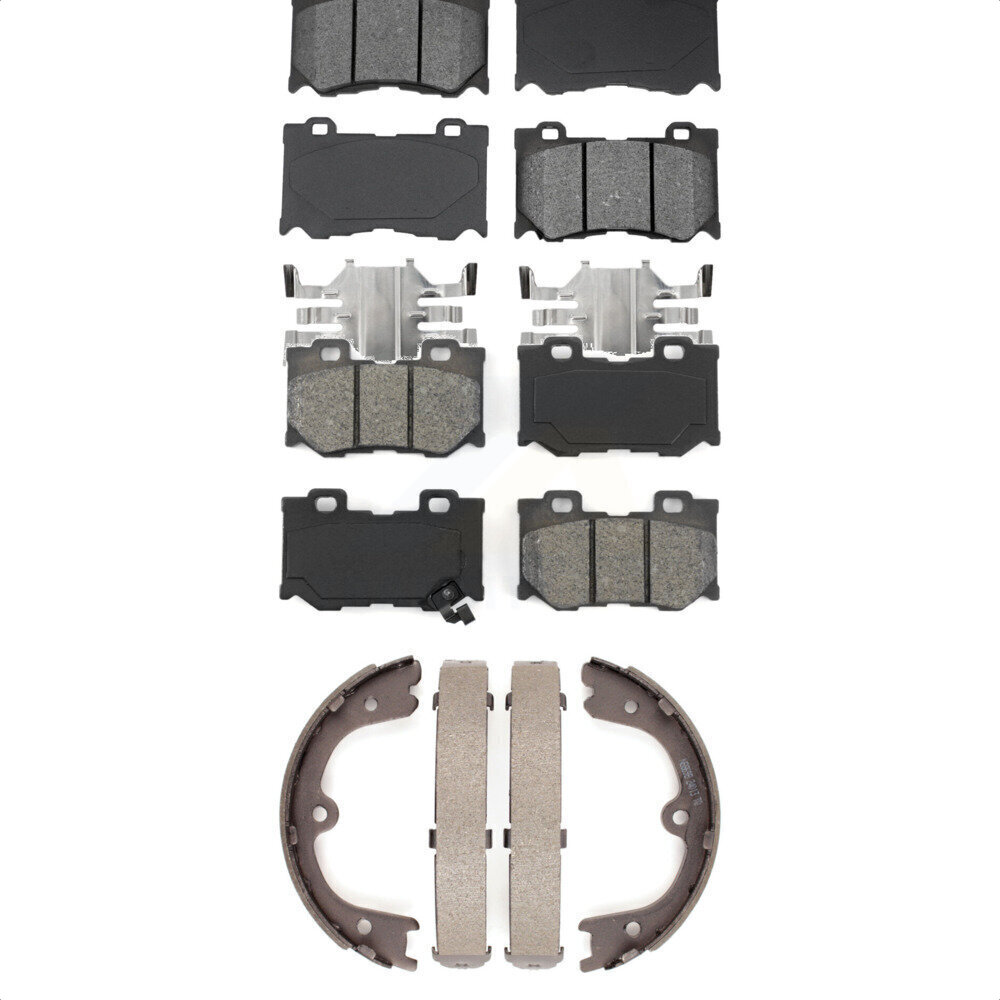 Transit Auto - KSN-100578 - Front and Rear Disc Brake Pad Kits