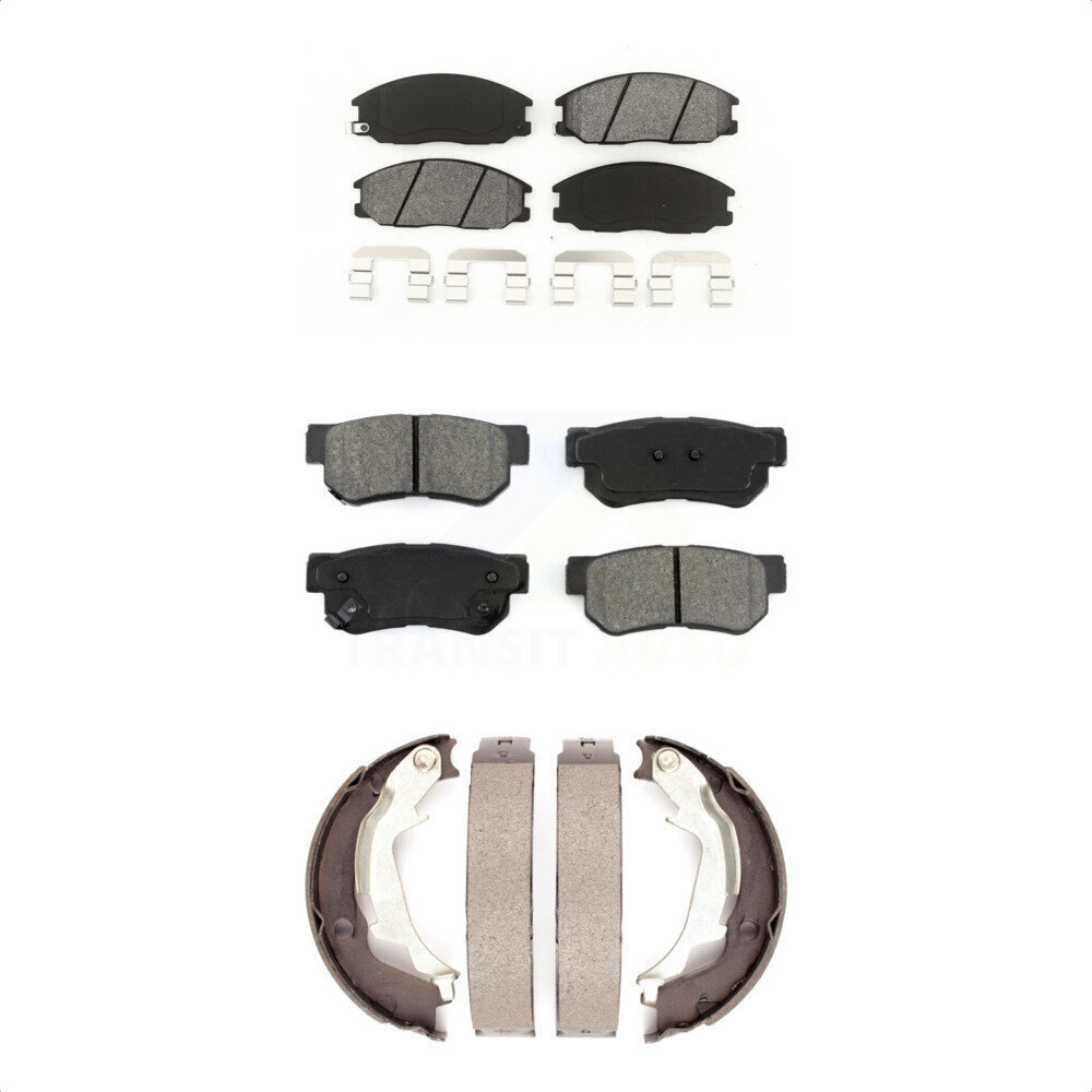 Transit Auto - KSN-100585 - Front and Rear Disc Brake Pad Kits