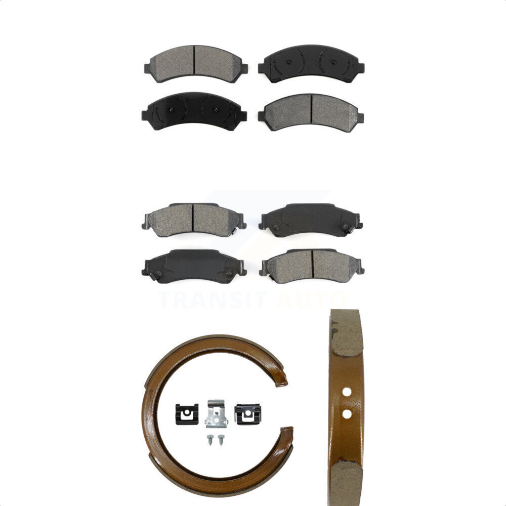 Transit Auto - KSN-100595 - Front and Rear Disc Brake Pad Kits