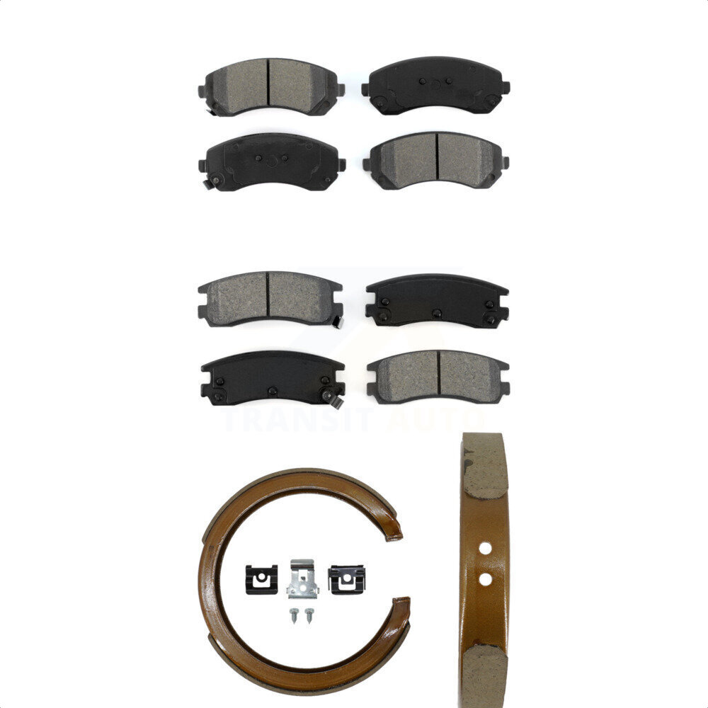 Transit Auto - KSN-100598 - Front and Rear Disc Brake Pad Kits