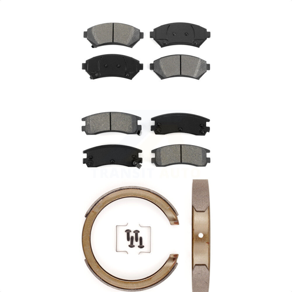 Transit Auto - KSN-100600 - Front and Rear Disc Brake Pad Kits