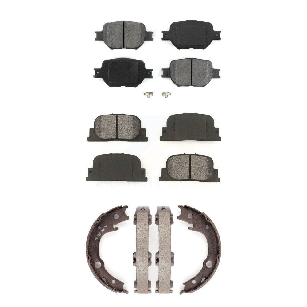Transit Auto - KSN-100602 - Front and Rear Disc Brake Pad Kits