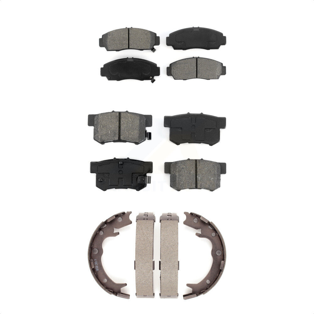 Transit Auto - KSN-100613 - Front and Rear Disc Brake Pad Kits