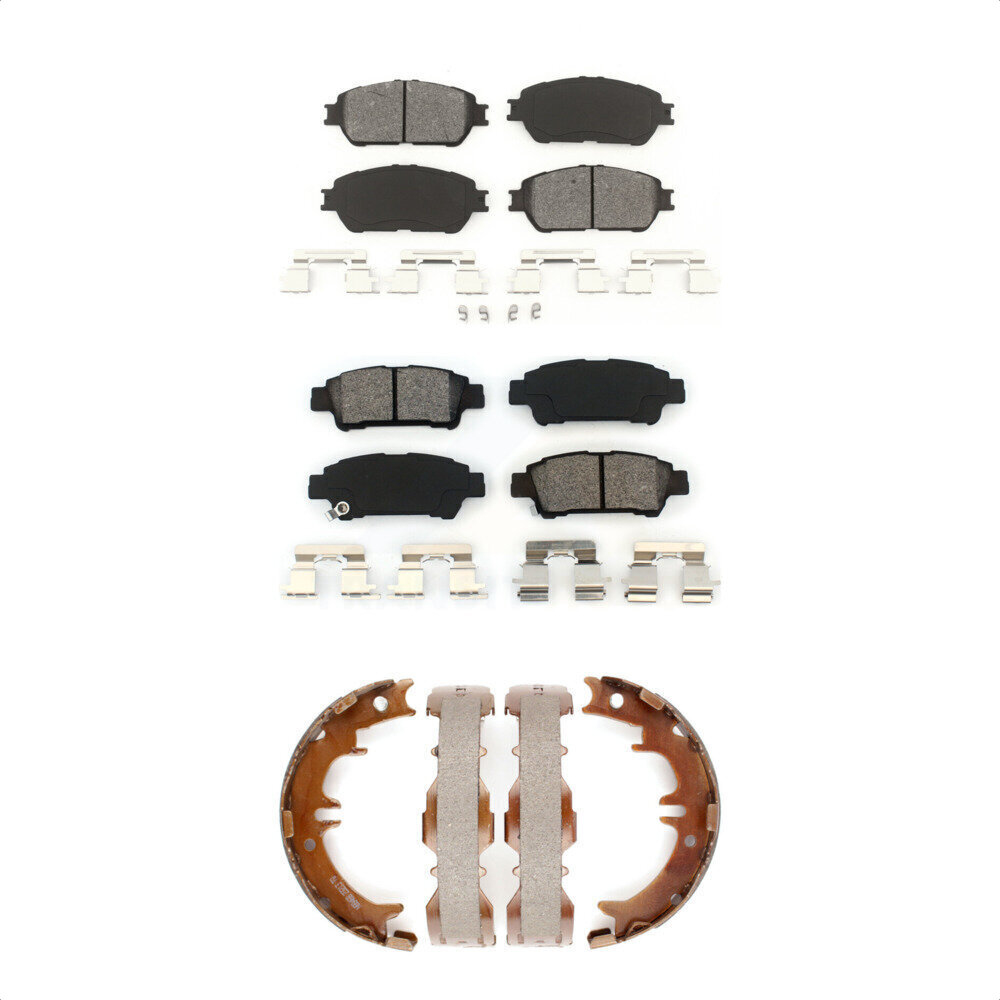 Transit Auto - KSN-100616 - Front and Rear Disc Brake Pad Kits