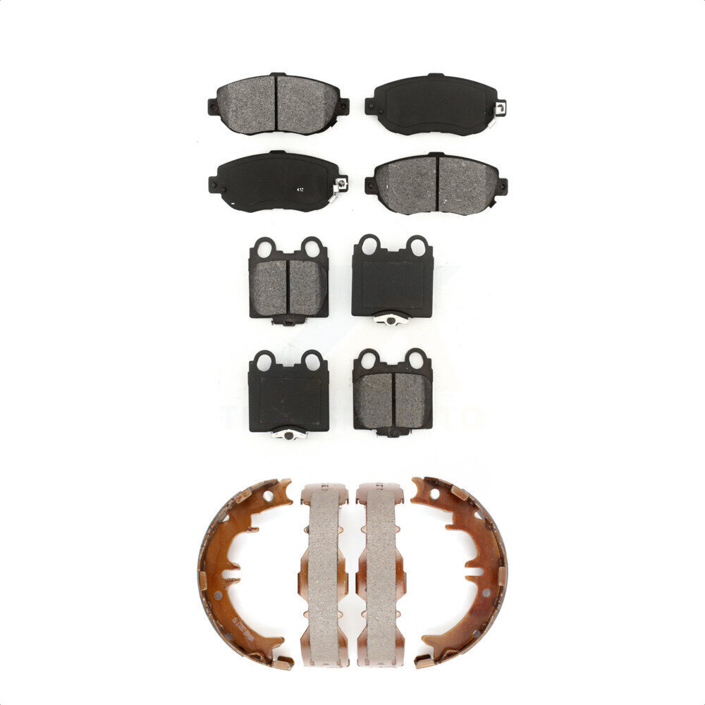 Transit Auto - KSN-100618 - Front and Rear Disc Brake Pad Kits
