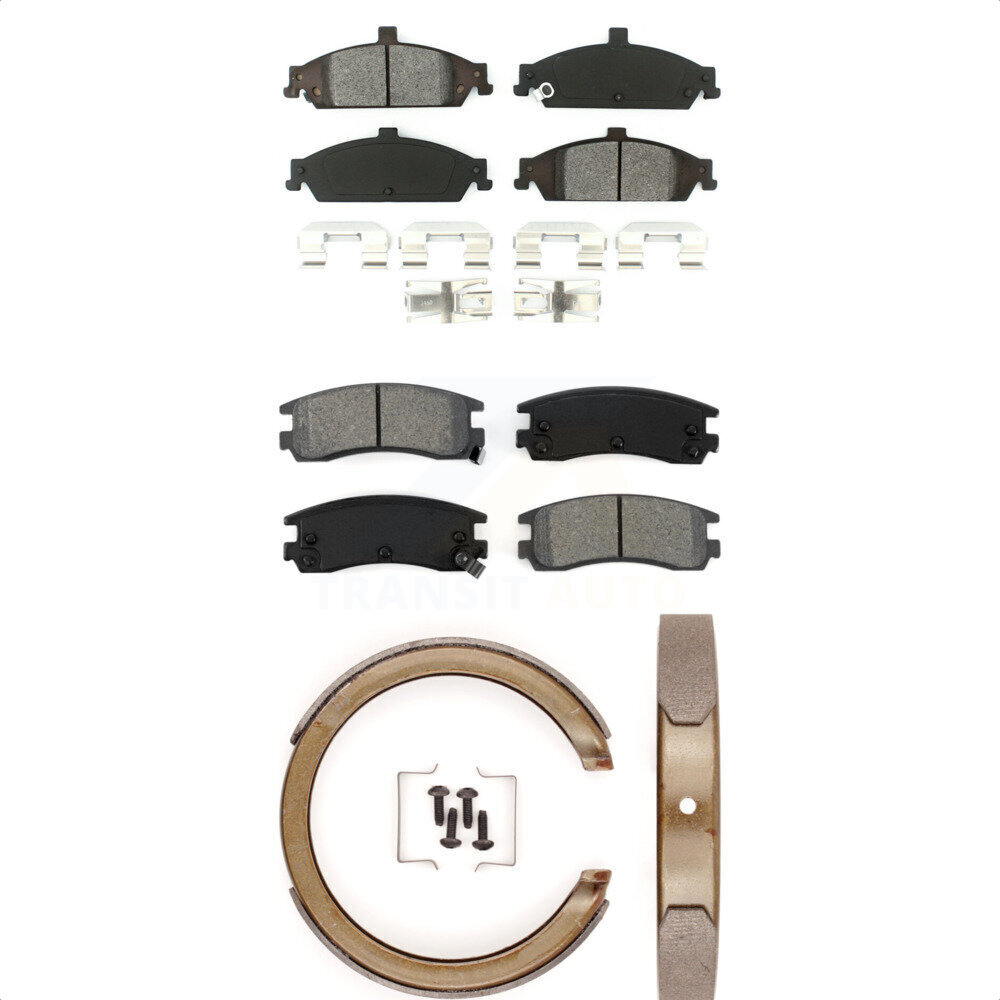 Transit Auto - KSN-100625 - Front and Rear Disc Brake Pad Kits