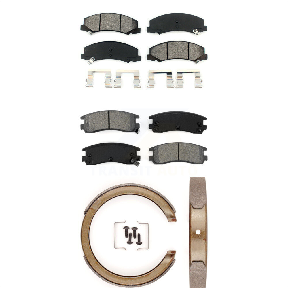 Transit Auto - KSN-100626 - Front and Rear Disc Brake Pad Kits