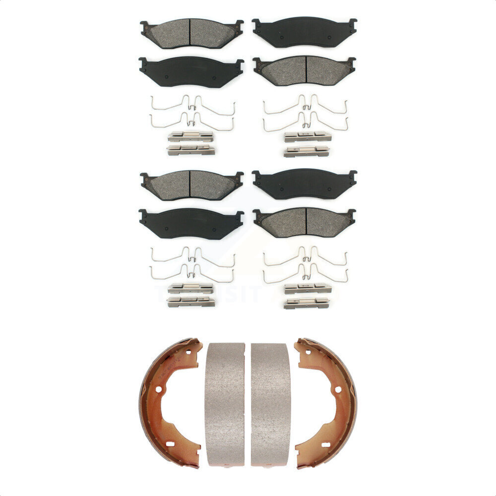Transit Auto - KSN-100629 - Front and Rear Disc Brake Pad Kits