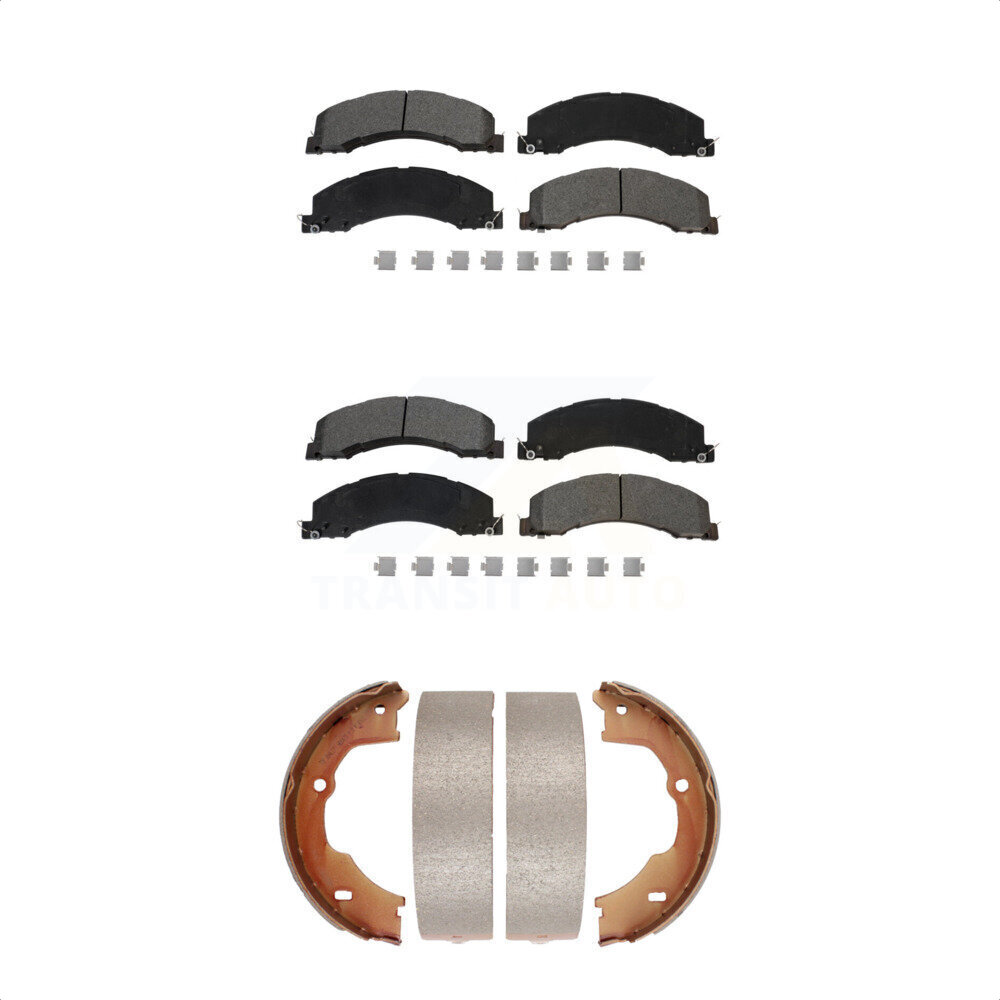 Transit Auto - KSN-100630 - Front and Rear Disc Brake Pad Kits